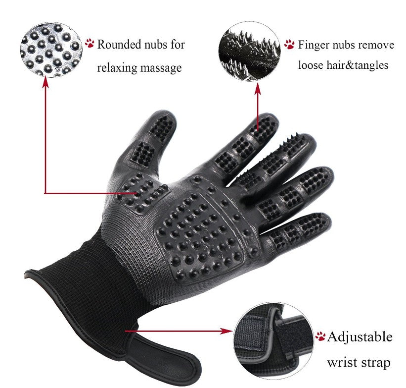 Calm Coat Grooming Gloves
