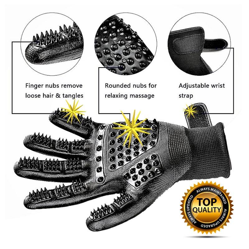 Calm Coat Grooming Gloves